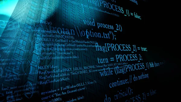 Error Informático Troyano Futuros Ataques Cibernéticos — Foto de Stock
