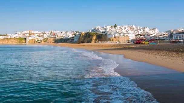 Panorama Miasta Albufeira Portugalia Regionie Algarve — Wideo stockowe