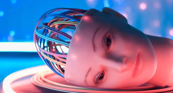 Robot kafa insansı android