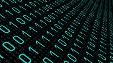 Makine AI bilgisayar ikili kodu öğrenme