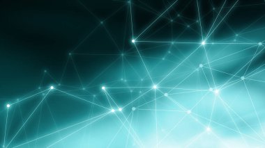 Teknoloji fon kavramı, soyut bağlantı nokta, kompozisyon