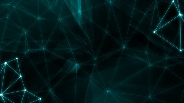 Fütüristik dijital teller soyut tasarım yaratıcı bağlantılar