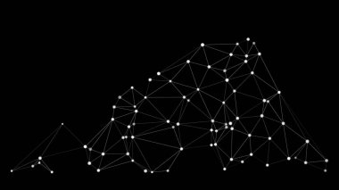 Teknik fütüristik arka plan kavramı, vektör infografik fikir