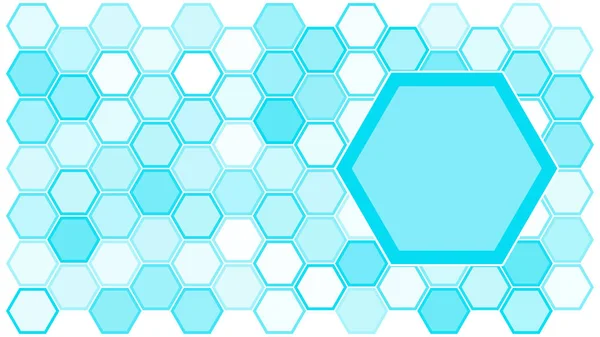 幾何学的なトレンディな芸術的形状六角形透明な抽象的な背景 — ストックベクタ