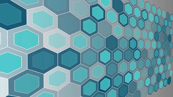 Geometrik trendy sanatsal altıgen desen