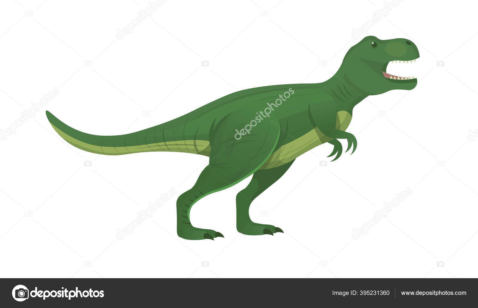 Desenho de tiranossauro rex