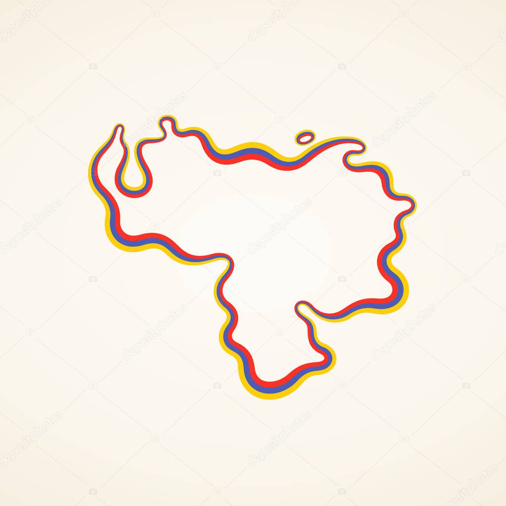 Get Vector Silueta Mapa De Venezuela Png Images