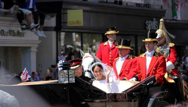 Prince Harry Meghan Markle Windsor 2018 Prins Harry Meghan Markle — Stockfoto