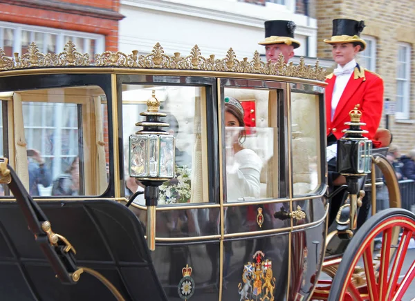 Princesa Eugenie Jack Brooksbank Windsor Reino Unido 2018 Princesa Eugenie — Fotografia de Stock