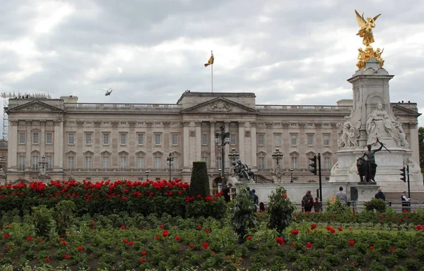 Donald Trump London Stock Photo 2019 Donald Trump Helicopter Landing — Stock Photo, Image