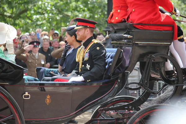 Meghan Markle Prince Harry Stock Londen Verenigd Koninkrijk Juni 2019 — Stockfoto