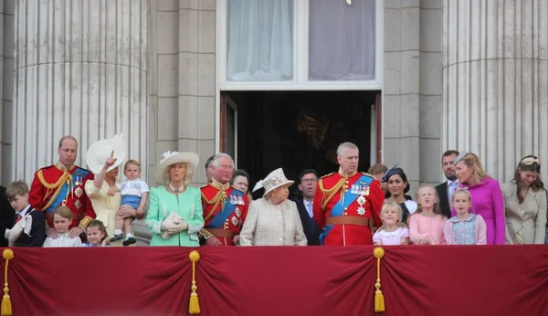 Queen Elizabeth London 8June 2019 Meghan Markle Prince Harry George — Fotografia de Stock