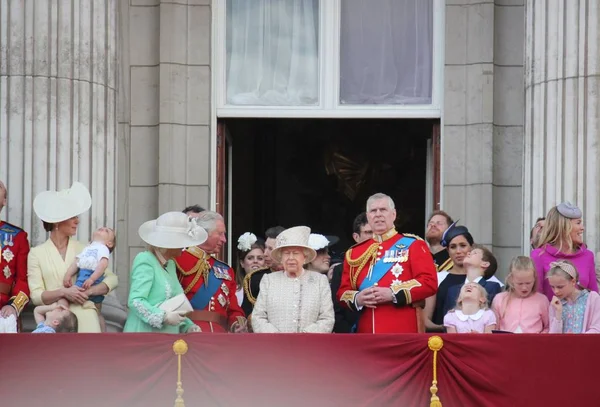 Queen Elizabeth London 8June 2019 Meghan Markle Prince Harry George — Stock Photo, Image