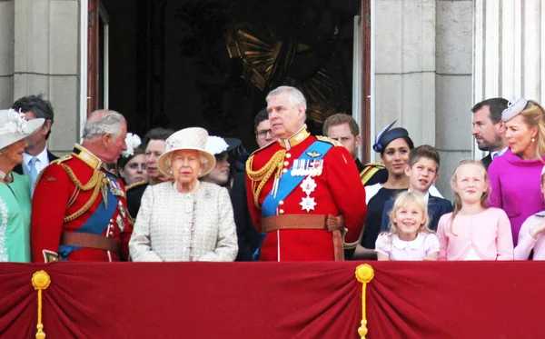 Queen Elizabeth London Haziran 2019 Meghan Markle Prensharry George George — Stok fotoğraf