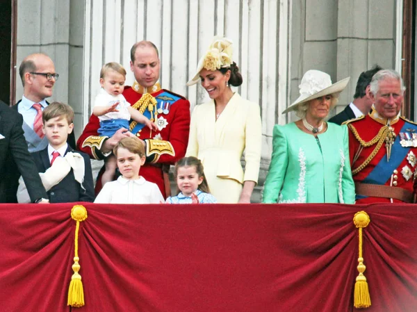 William Kate London Junho 2019 George William Charles Kate Middleton — Fotografia de Stock