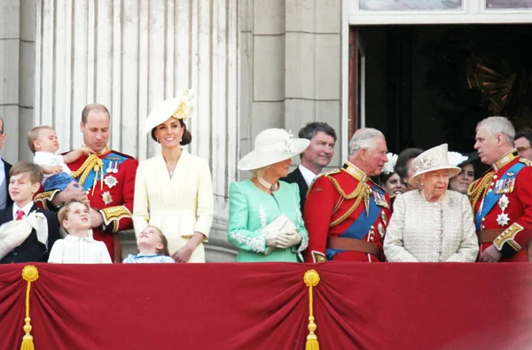 William Kate London 8June 2019 George William William Charles Kate — Stok Foto