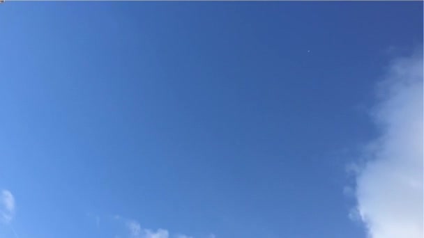 Nuvens Céu Cloudscape Tempo Lapso Fundo Estoque Imagens Vídeo Com — Vídeo de Stock