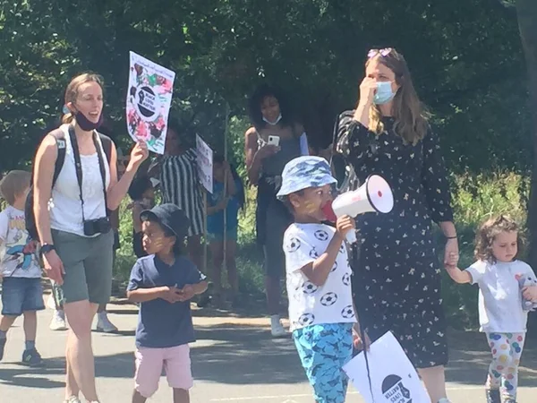 Londres Reino Unido 2020 Vida Los Negros Importa Protesta Los —  Fotos de Stock