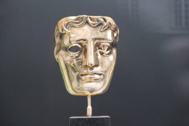Londra, İngiltere - 19 Haziran 2018: Bafta (İngiliz Akademisi film ve televizyon ödülleri) sergilenen sergi, fotoğraf, fotoğraf,
