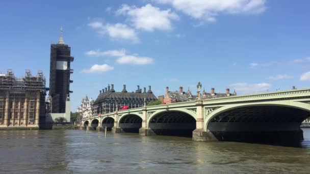 Parlement Londen Verenigd Koninkrijk 2020 Big Ben Parlementsgebouwen Westminster Basis — Stockvideo