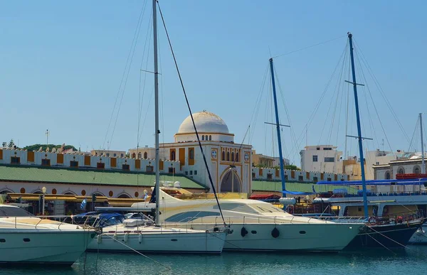 Puerto Mandraki Rodas — Foto de Stock