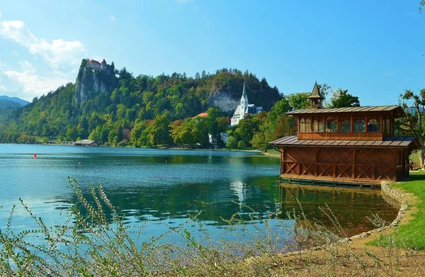 Jezioro Krwawe Słowenii — Zdjęcie stockowe