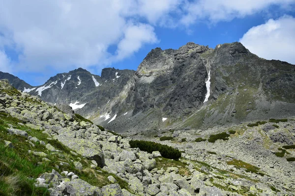 Las montañas Mengusovske en los Altos Tatras . —  Fotos de Stock