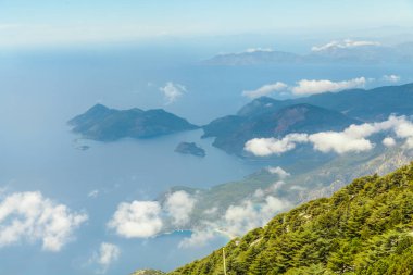 Ölüdeniz, Türkiye kıyılarında görünümünü