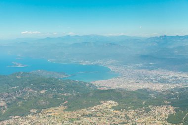 Ölüdeniz, Türkiye kıyılarında görünümünü