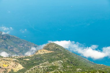 Ölüdeniz, Türkiye kıyılarında görünümünü