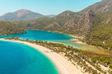 Belcekiz Beach Ölüdeniz resort, Türkiye, Akdeniz kıyılarında muhteşem manzarası
