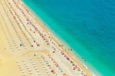 Belcekiz Beach Ölüdeniz resort, Türkiye, Akdeniz kıyılarında muhteşem manzarası