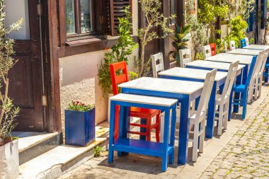 Güzel yaz sokaklarında Kalkan, Antalya, Türkiye