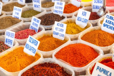 Baharat ve Kuruyemiş oryantal Türkiye piyasada