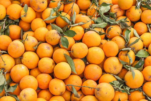 Turkish oranges on oriental market In Fethiye, Turkey