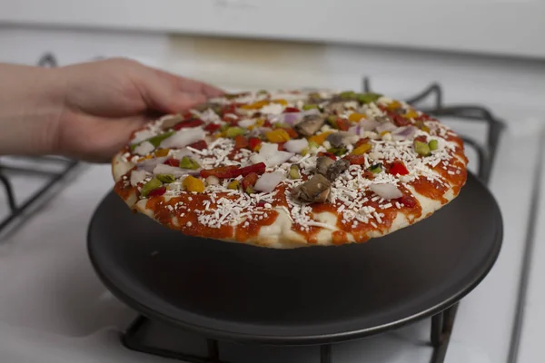 El Açma Dondurulmuş Pizza