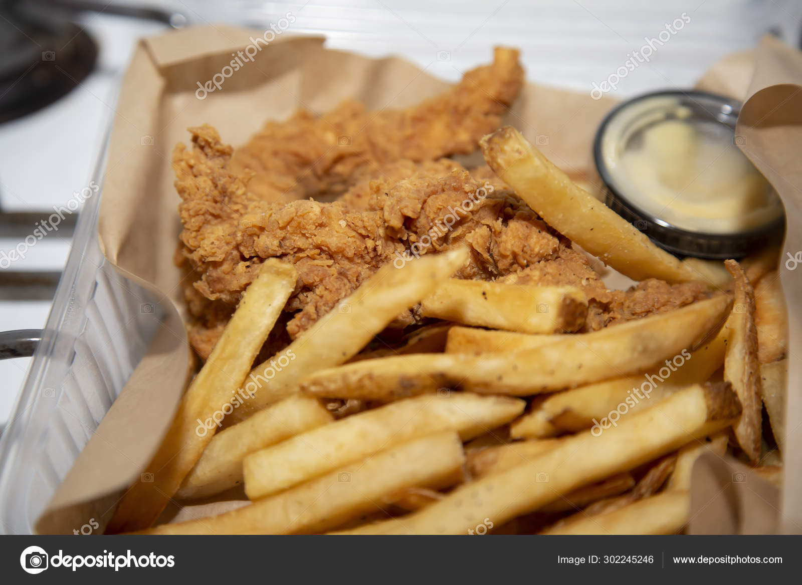 Chicken Strip Basket Stock Photo by ©tornado1998 302245246