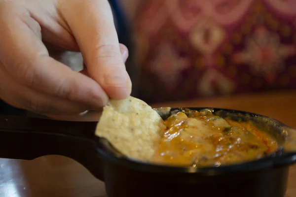 Chips and Dip — Stock Photo, Image