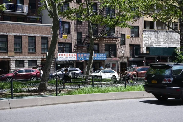 Entlang Allen Street Auf New York Citys Lower East Side — Stockfoto