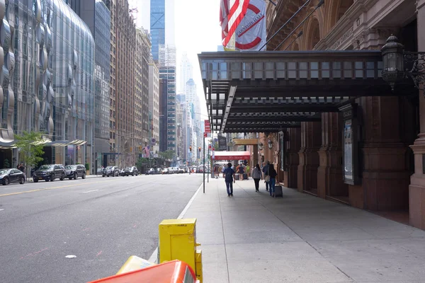 Carnegie Hall World Famous Landmark Concert Venue Located Midtown Manhattan — Stock Photo, Image