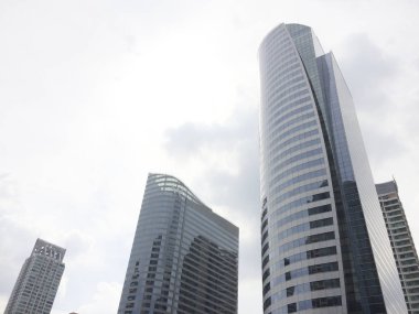 Bangkok, Tayland-Haziran 1: gökyüzü yürüyüş bts Chong Bangkok'un etrafında Chong Bangkok'un İstasyonu (Bts gökyüzü tren) Silom çizgi. Kuzey Narathiwat Road, Bangrak alan Haziran'da 1,2018 Bangkok, Tayland.