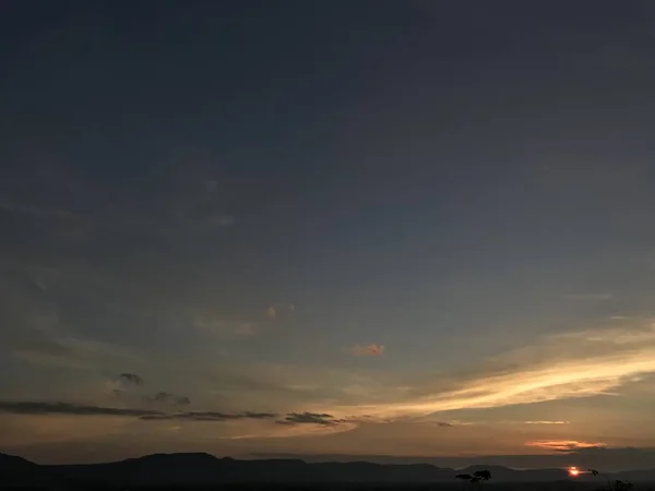 Amanecer Pakchong Nakornratchasima Tailandia — Foto de Stock