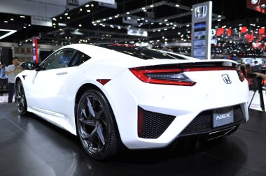 Bangkok-Kasım Honda Nsx araba 35nd Motor Expo 2018 28 Kasım 2018 üzerinde Bangkok, Tayland