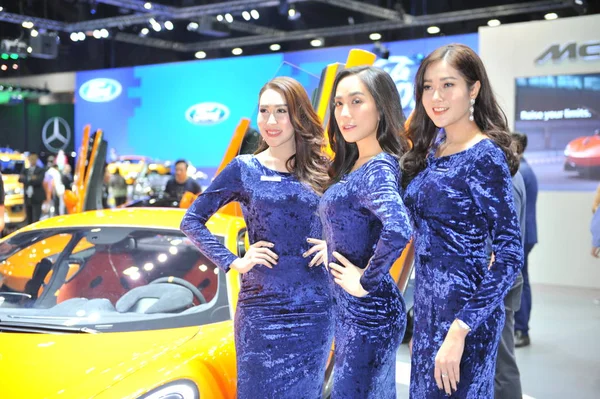 Bangkok Kasım Güzel Moter Expo 35Nd Motor Expo 2018 Kasım — Stok fotoğraf