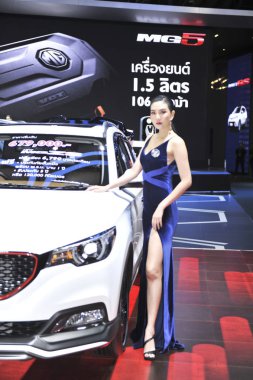 Bangkok-Nisan 5 güzel The40th Bangkok International Motor Show 2019 üzerinde Nisan 5, 2019 içinde Bangkok, Tayland