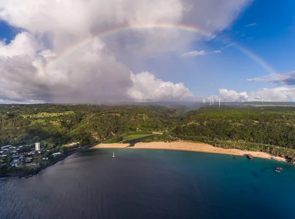 Waimea Bay View Oahu Hawaii — Stock Photo, Image