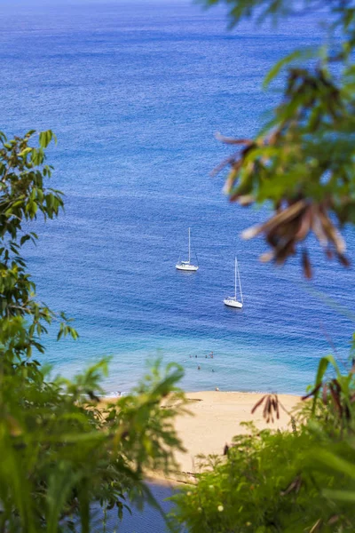 Waimea Bay Vista Oahu Hawaii — Foto de Stock