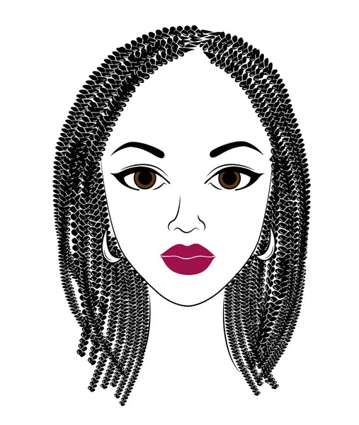 Multinacional Feminina Rosto Avatar Perfil Cabeças Com Cabelo Multi  Colorido. Meninas Com Penteados Diferentes. Ícones De Design Plano Isolado  No Fundo Branco. Mulheres Fechar Retratos. Ilustração Vetorial Royalty Free  SVG, Cliparts, Vetores