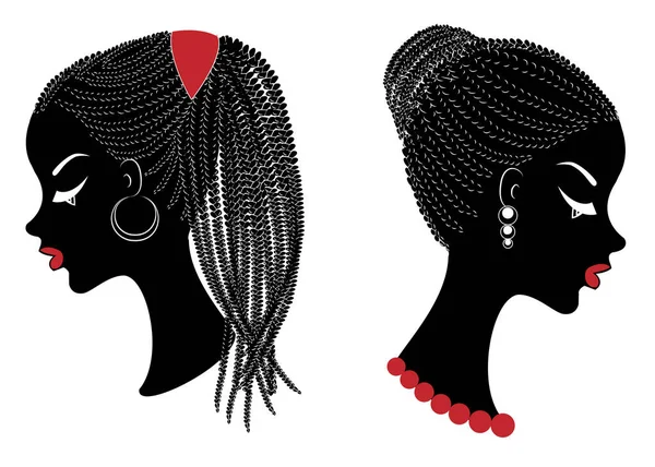 Profil Golovy Miloj Ledi Afro Amerikanskaya Devushka Pokazyvaet Svoyu Prichesku Na Srednih I Korotkih Volosah Siluet Krasivaya I Stilnaya Zhenshina Vektornaya Illyustraciya Vektornoe Izobrazhenie C Pavlenko3014 Gmail Com 266449078