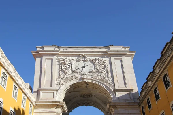Arco da rua augusta in lisbon, portugal — Stock Photo, Image